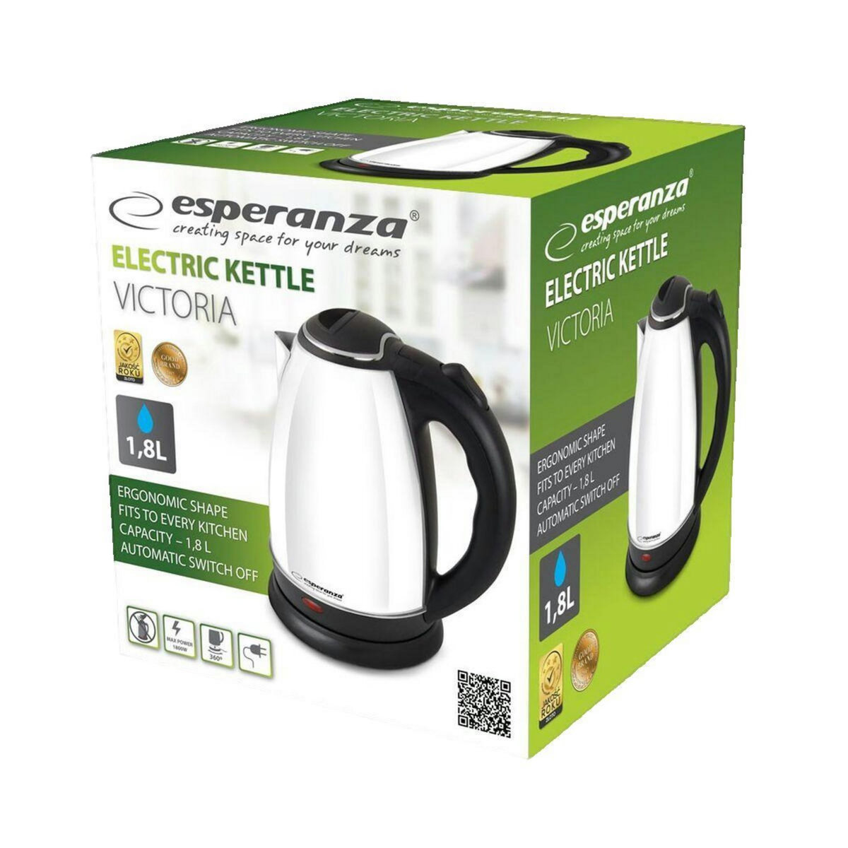 ESPERANZA Bouilloire électrique Esperanza 1.8 l