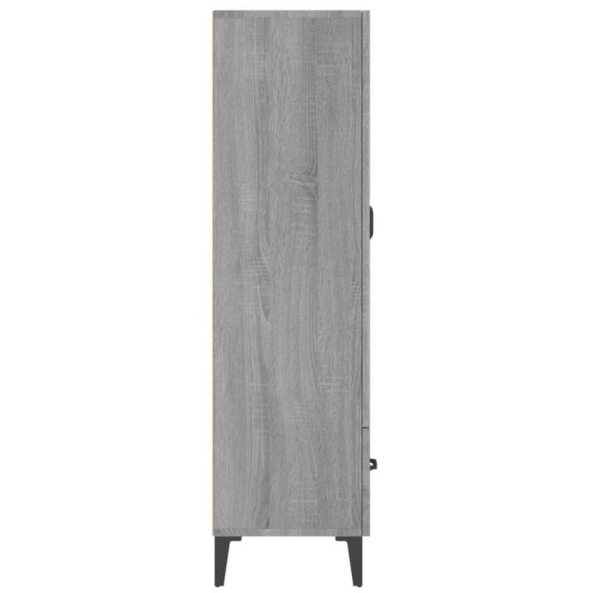 VIDAXL Buffet Sonoma gris 70x31x115 cm Bois d ingénierie