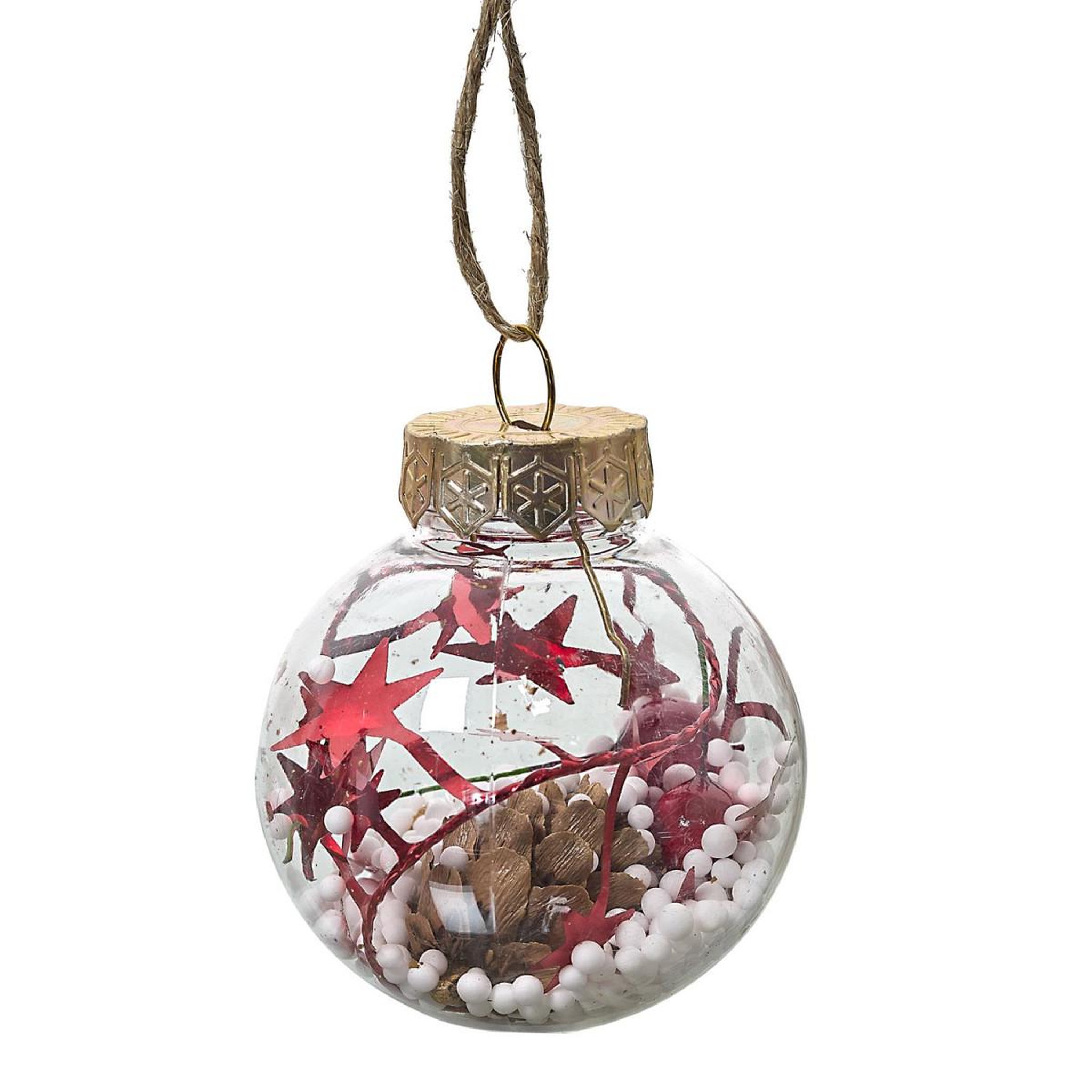 Voir la diapositive 6 : The Home Deco Factory Calendrier de l'avent bougies & surprises  noël  31cm rouge