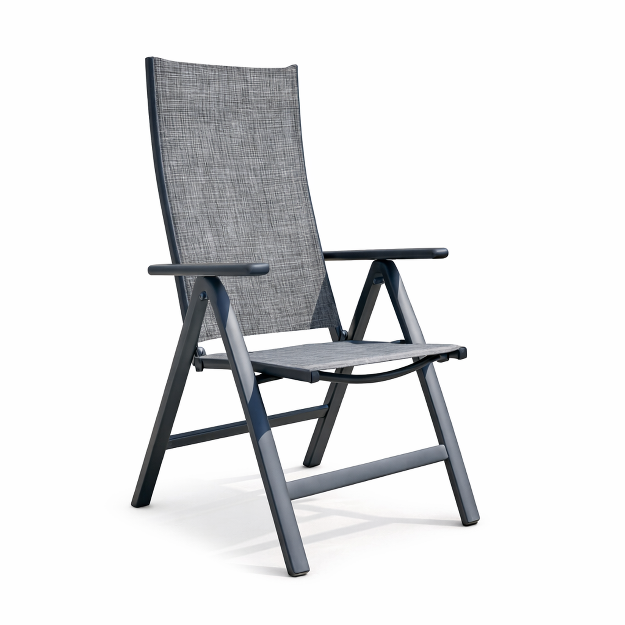 Voir la diapositive 1 : CONCEPT USINE Lot de 2 fauteuils aluminium et toile pvc berena