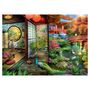Voir la diapositive 2 : RAVENSBURGER Puzzle 1000 p - l heure du the au jardin japonais