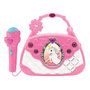 Voir la diapositive 2 : Lexibook Sac à Main Enceinte Musicale avec Micro Licorne