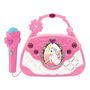 Voir la diapositive 2 : Lexibook Sac à Main Enceinte Musicale avec Micro Licorne