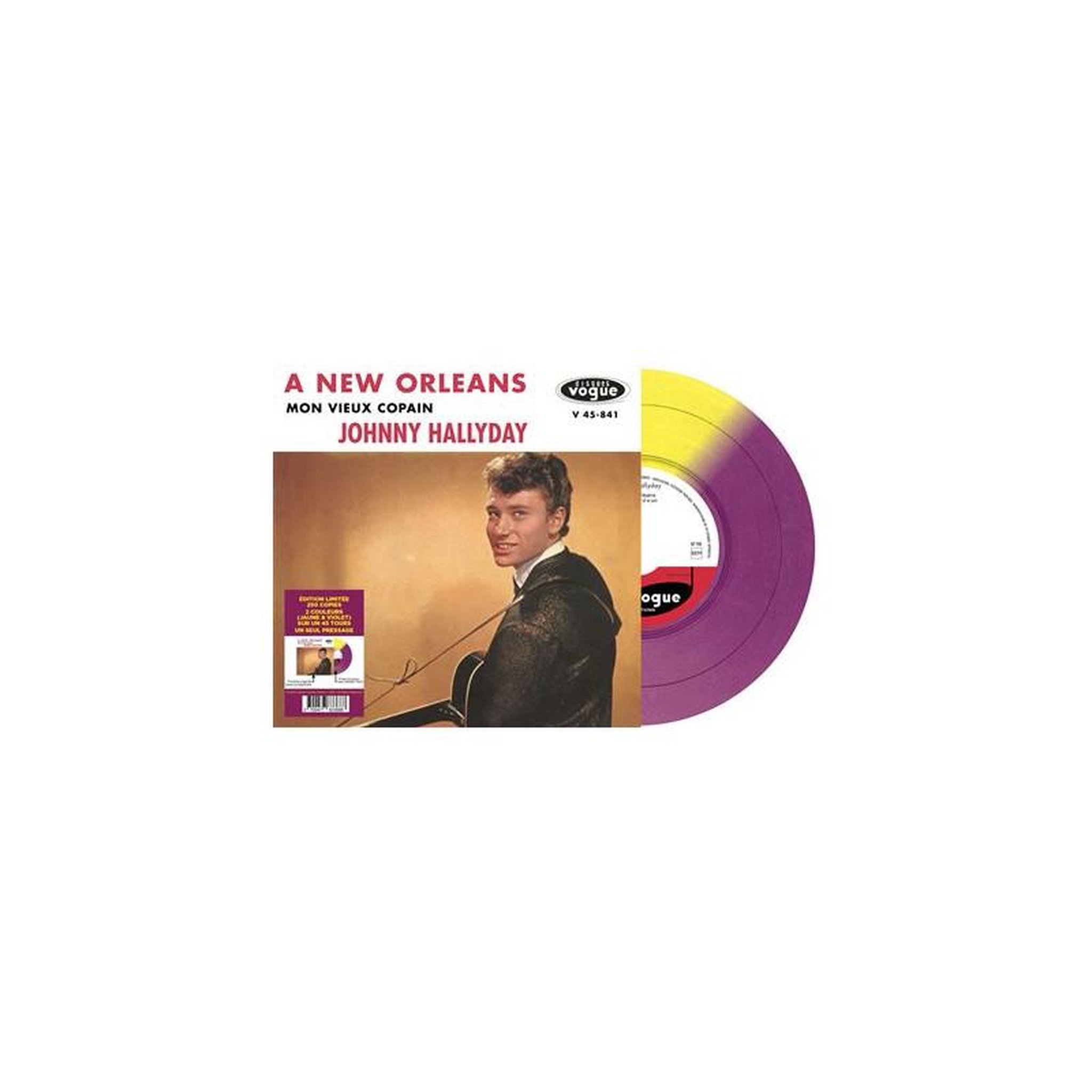 A New Orleans Edition Limitée Vinyle Bicolore Jaune et Violet