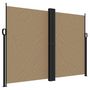 Voir la diapositive 2 : VIDAXL Auvent lateral retractable taupe 180x1200 cm