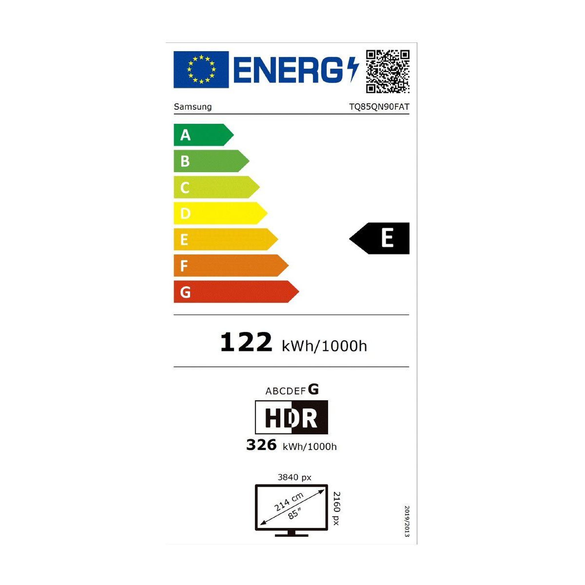 Voir la diapositive 6 : Samsung Tv mini led tq85qn90f 4k ai (2025) 85  (216 cm) - neoqled (contrastes intenses)