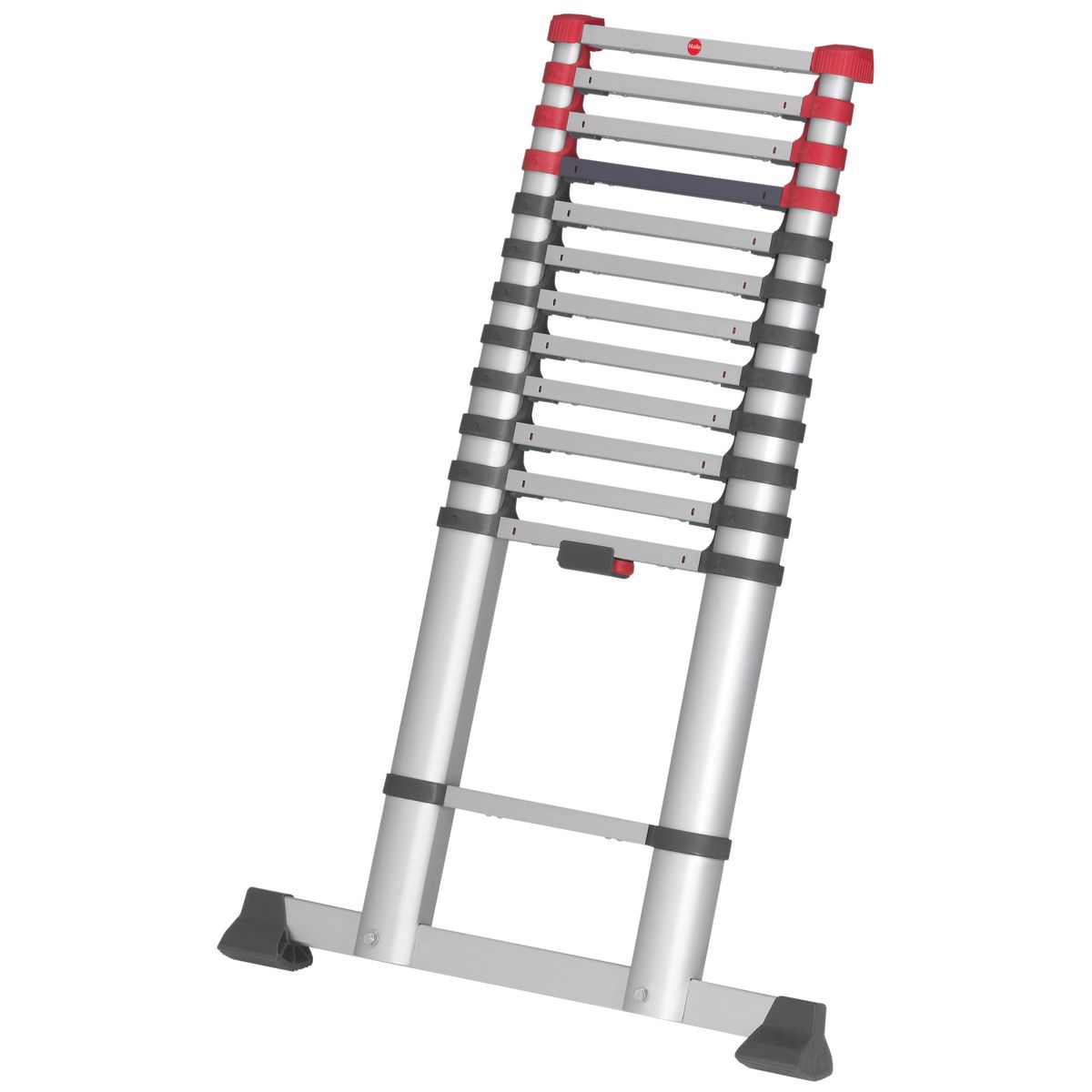 HAILO Echelle télescopique 3m80 en aluminium - FLEXLINE