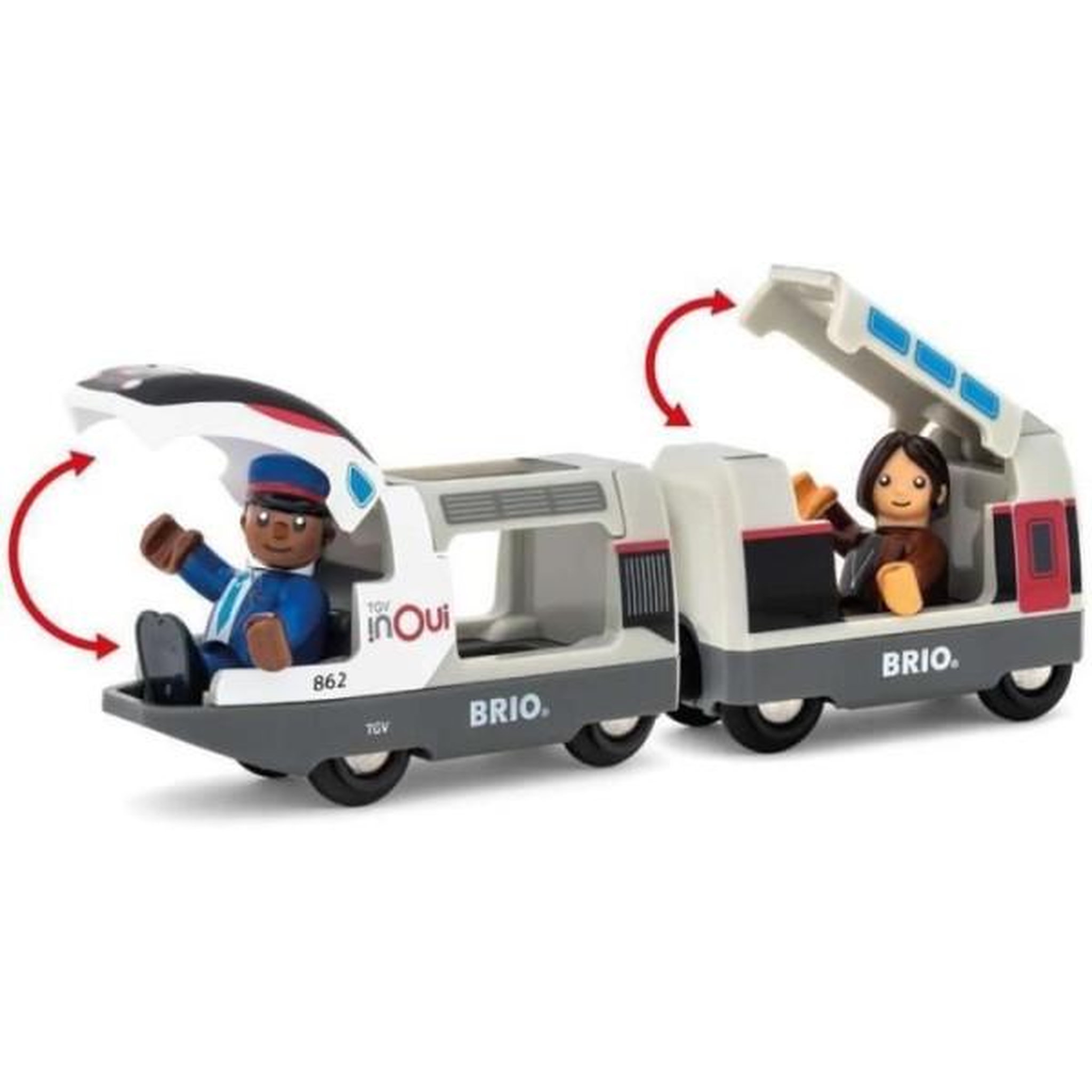 Voir la diapositive 5 : Brio Train tgv inoui sncf - brio - circuit en bois - des 3 ans - 36087