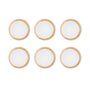 Voir la diapositive 1 : BJORN Assiette COSMOS Ø21,5cm - 6 pièces - Crème