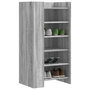 Voir la diapositive 1 : VIDAXL Armoire à chaussures sonoma gris 52x37,5x100 cm