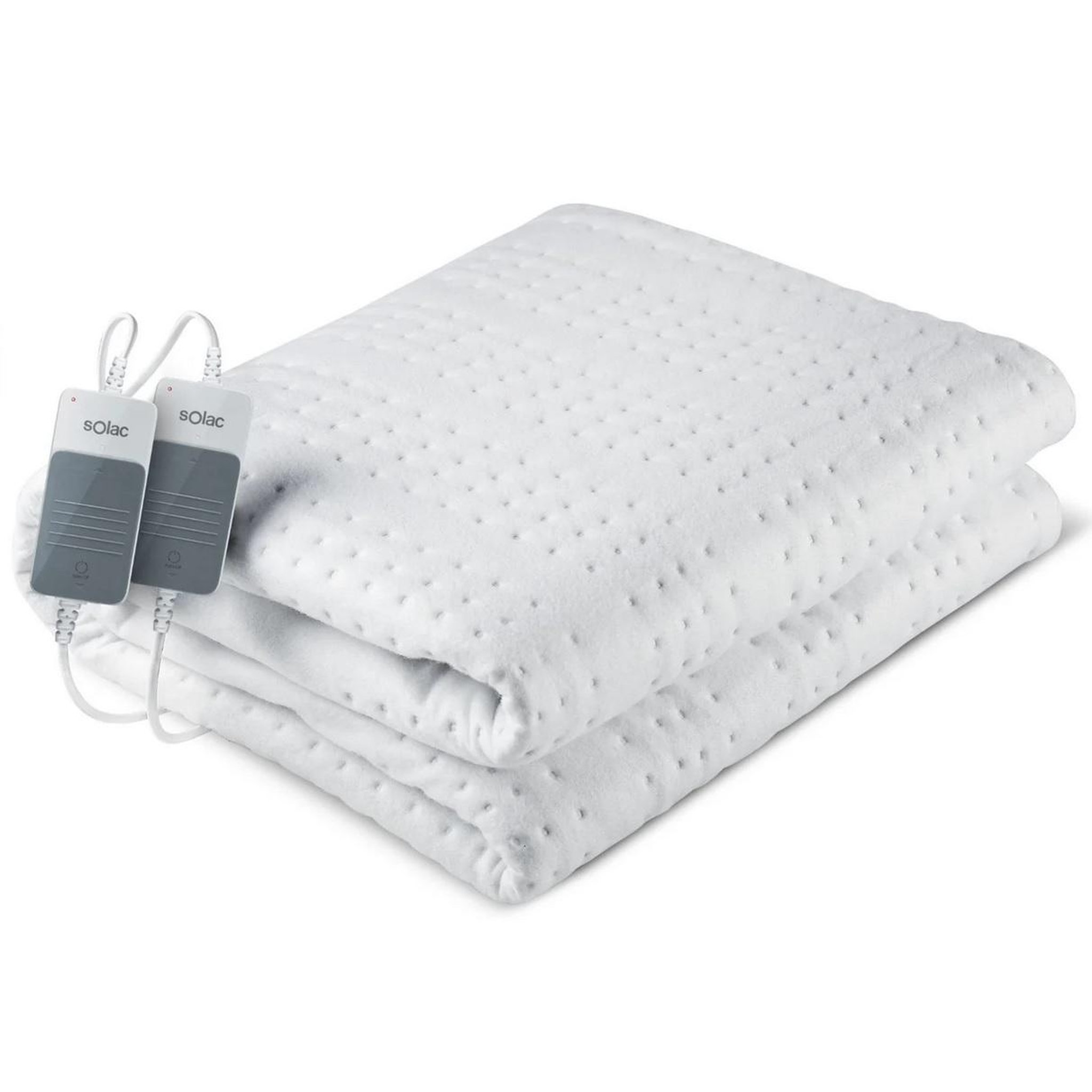 SOLAC Surmatelas chauffant 2 places 150x140cm 120w - CT8627