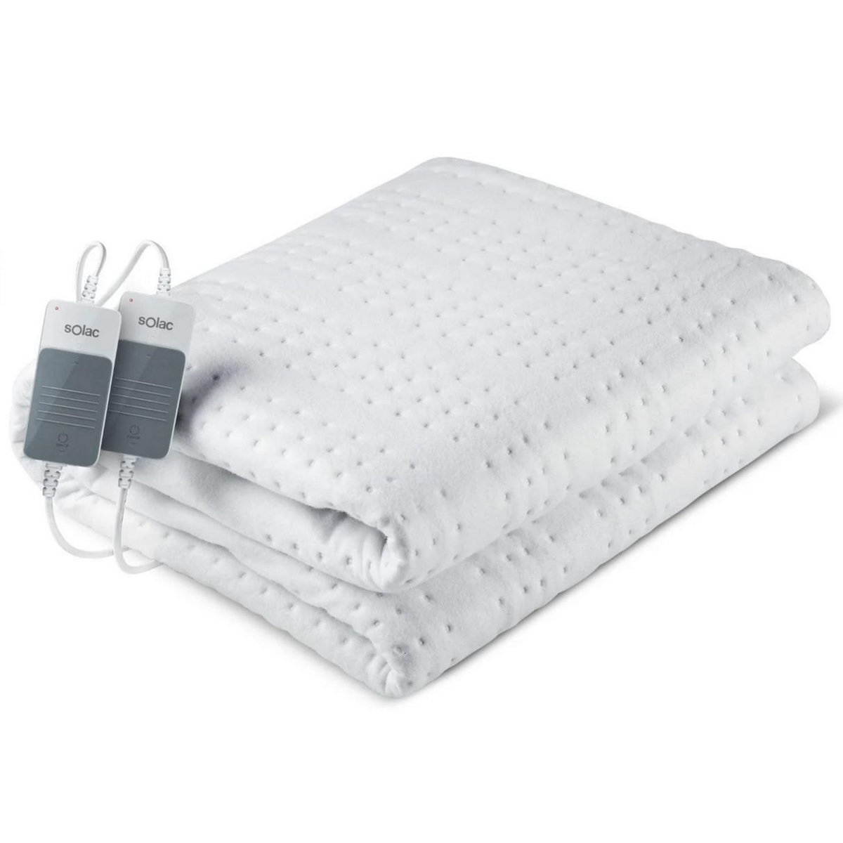 SOLAC Surmatelas chauffant 2 places 150x140cm 120w - CT8627