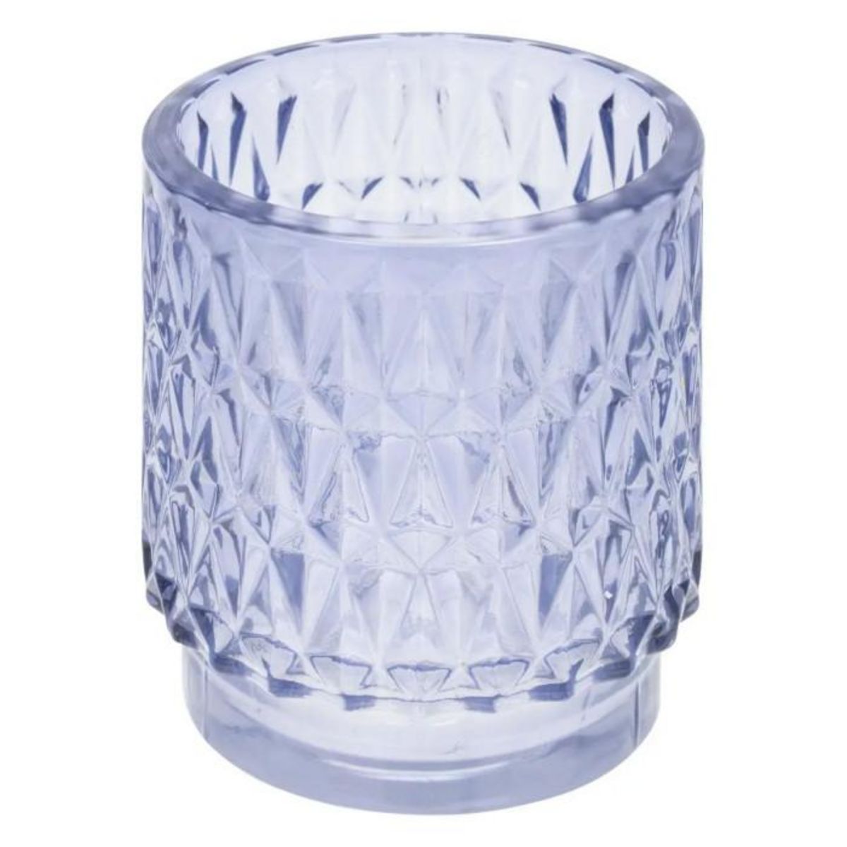 ATMOSPHERA Coffret Photophore & 4 Bougies  Oudy  8cm Violet