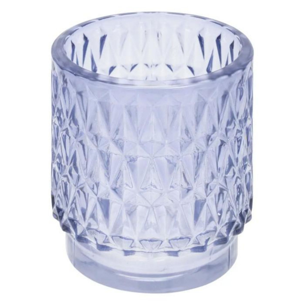 ATMOSPHERA Coffret Photophore & 4 Bougies  Oudy  8cm Violet