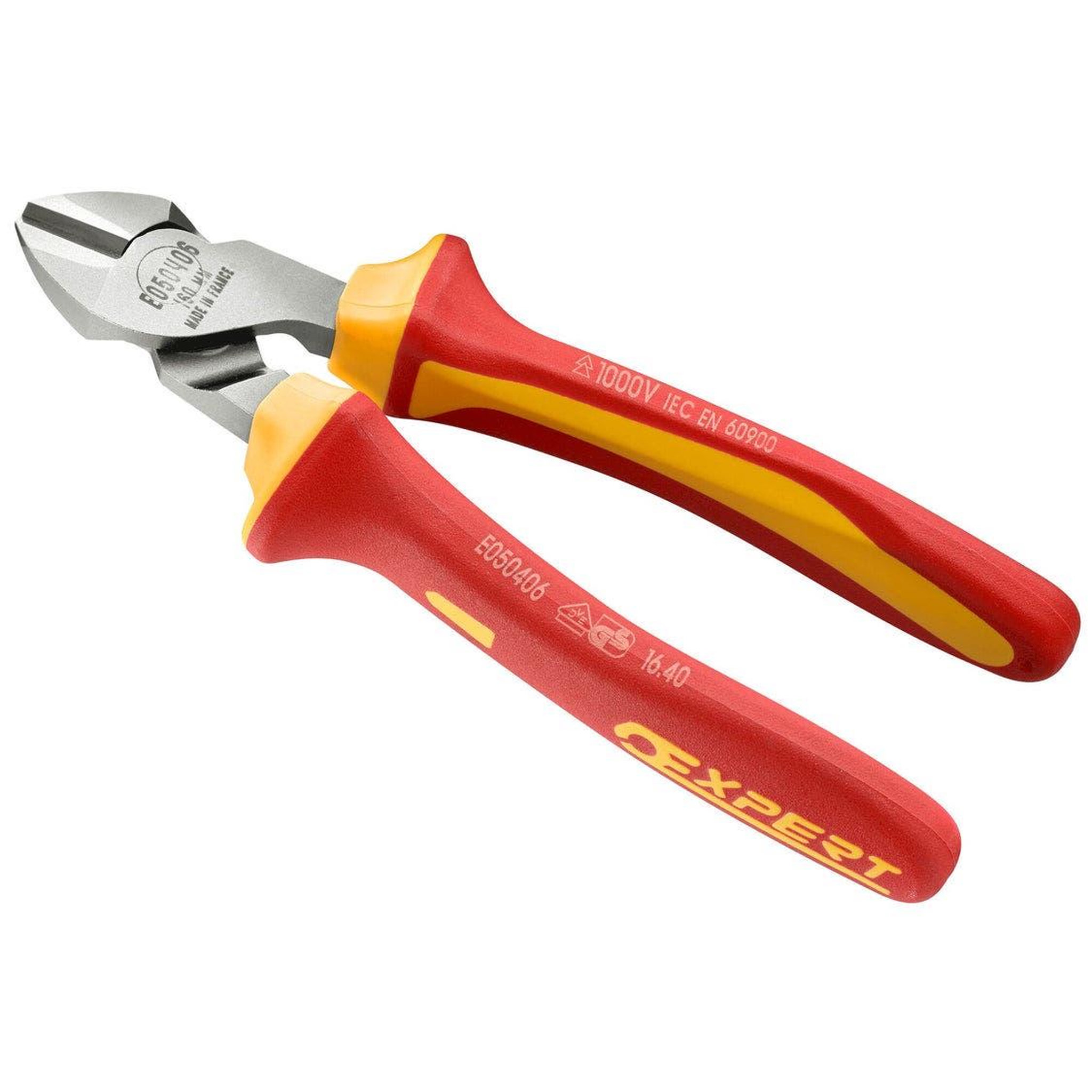 EXPERT Pince 1000v coupante diagonale 180mm