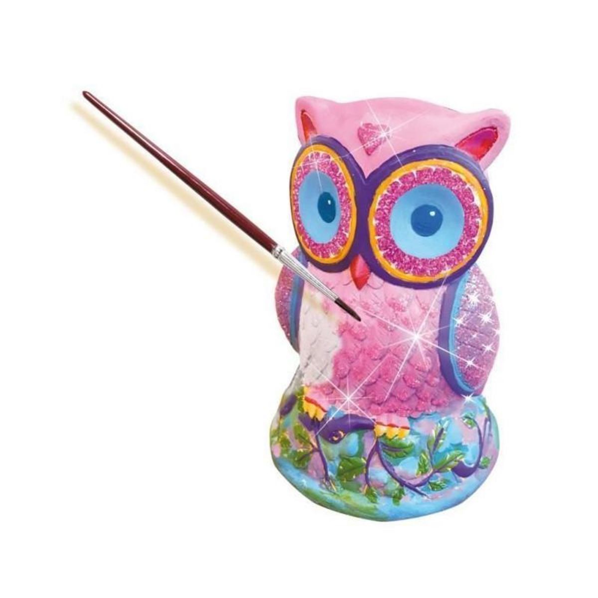 SES Creative SES CREATIVE Moulage et peinture - Chouette