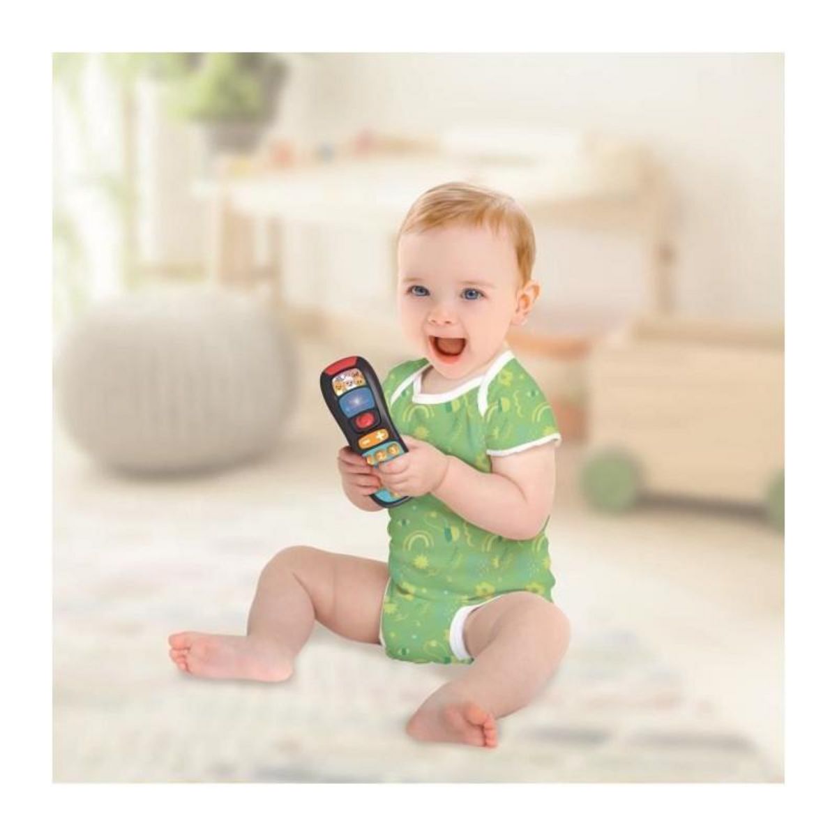 CLEMENTONI La télécommande de Bébé parlant CLEMENTONI