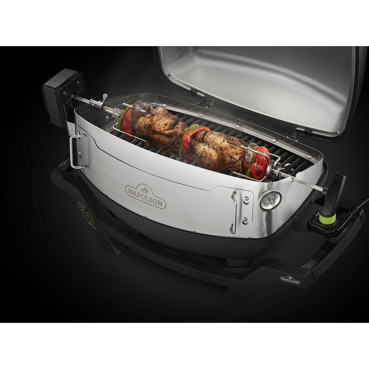 NAPOLEON Rôtissoire pour Barbecues à gaz TQ et Pro 285 avec ouverture pour four à pizza - Napoleon