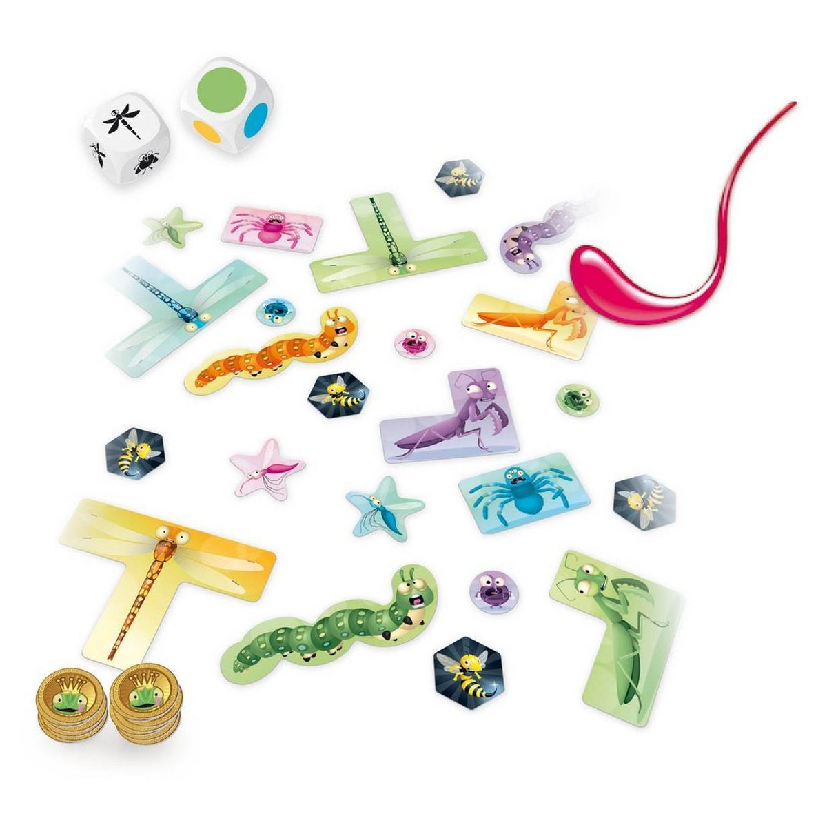 IELLO SARL Jeu Sticky chameleons 