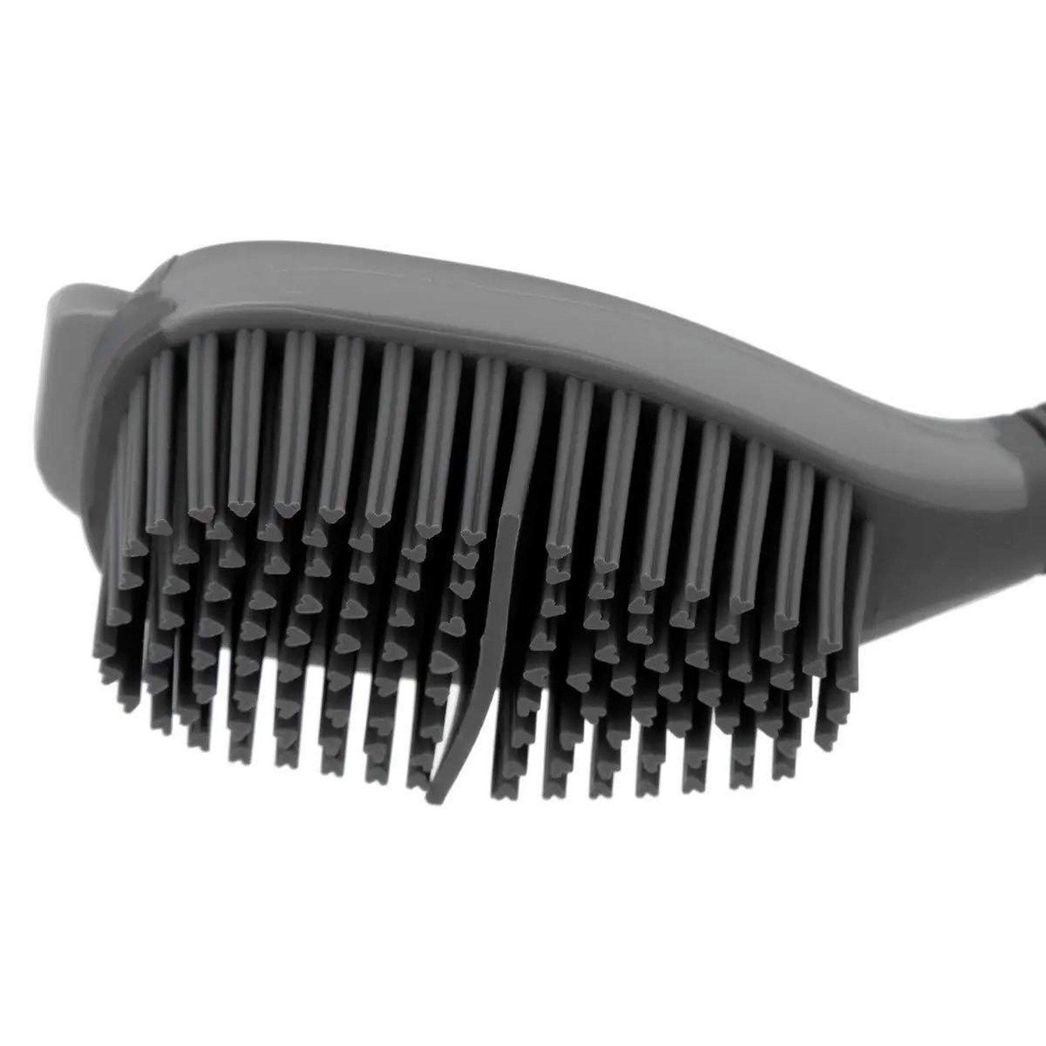 Voir la diapositive 4 : FIVE Brosse à vaisselle  rubber  24cm gris & argent