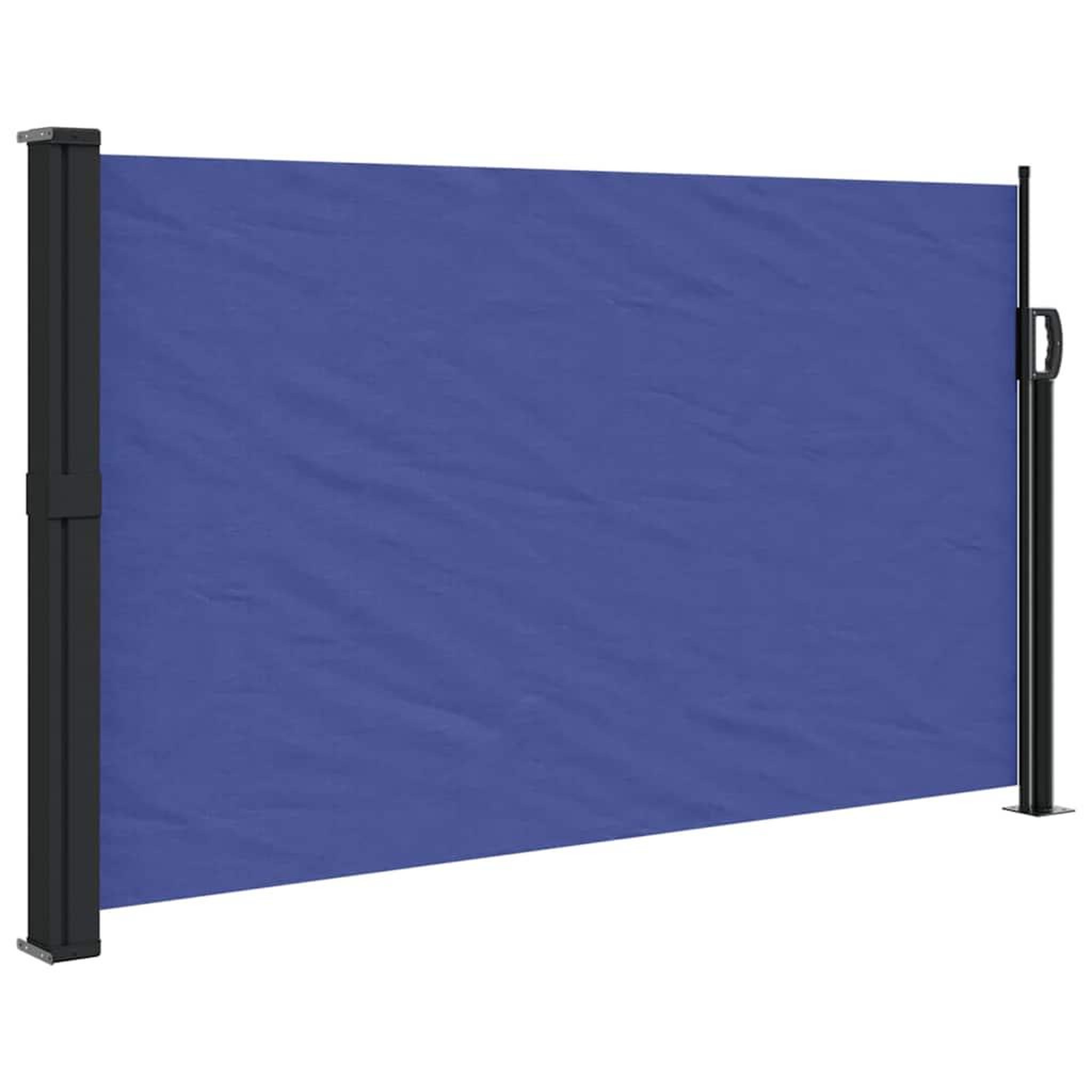 Voir la diapositive 2 : VIDAXL Auvent lateral retractable bleu 117x300 cm