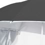 Voir la diapositive 5 : VIDAXL Parasol de plage avec parois laterales anthracite 215 cm