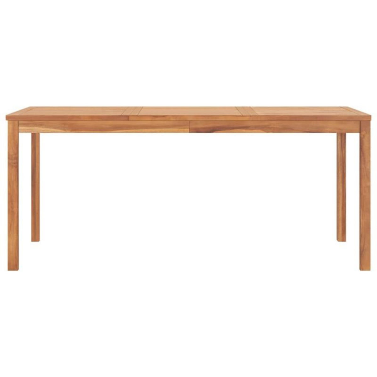 VIDAXL Table à dîner de jardin 180x90x77 cm Bois de teck solide