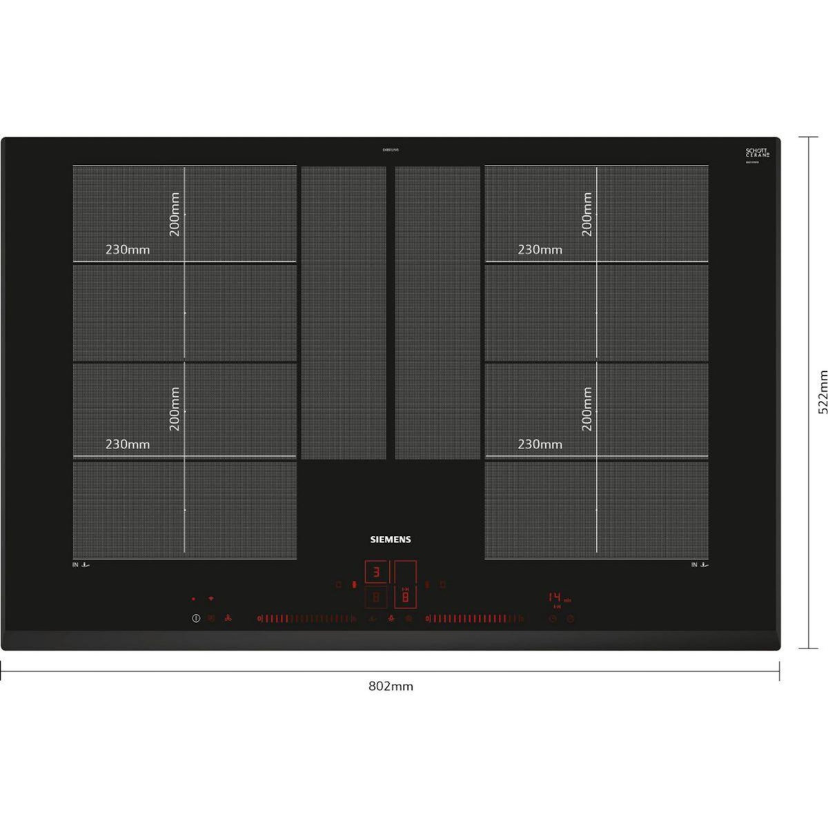 Siemens Plaque induction EX851LYV5E
