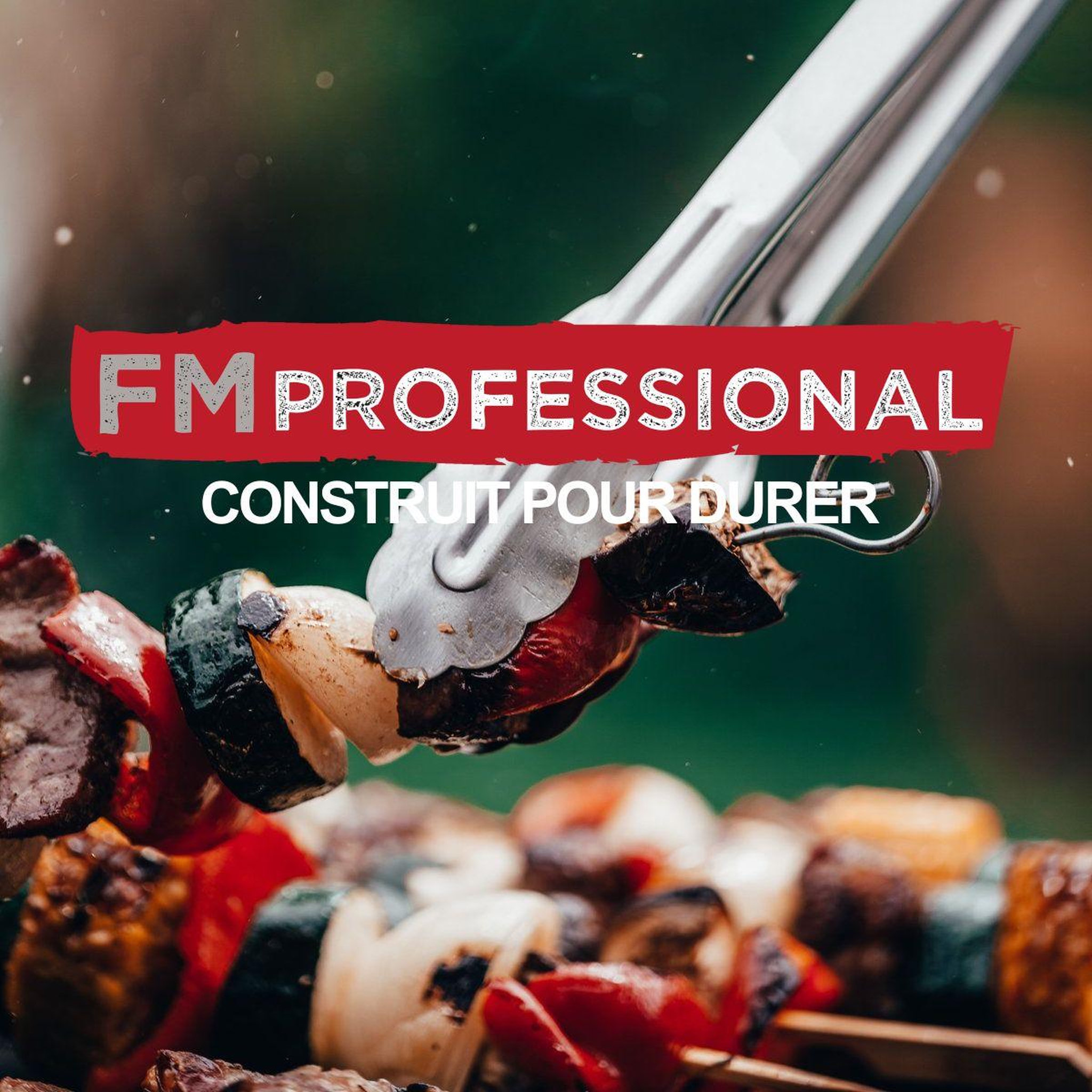 Voir la diapositive 6 : FM PROFESSIONAL Pince à barbecue professionnelle 45 cm FM Professional