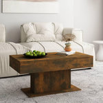 VIDAXL Table basse Chene fume 96x50x45 cm Bois d'ingenierie