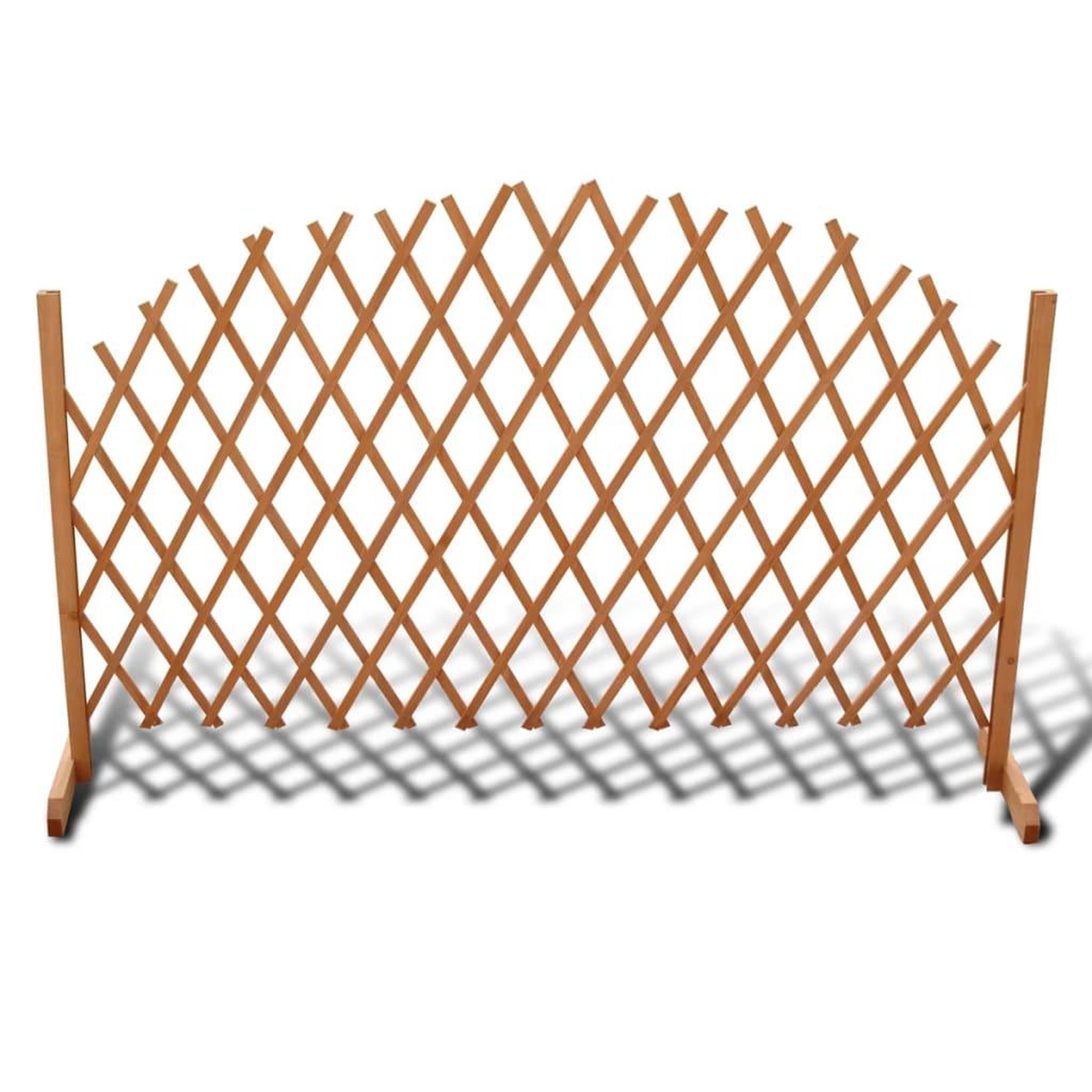 Voir la diapositive 1 : VIDAXL Cloture en treillis bois solide 180x100 cm