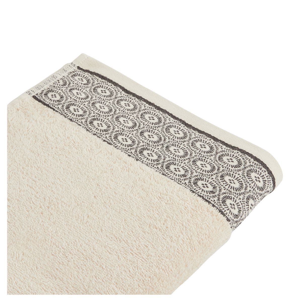 ACTUEL Maxi drap de bain fantaisie en coton 450 g/m² PASTEL