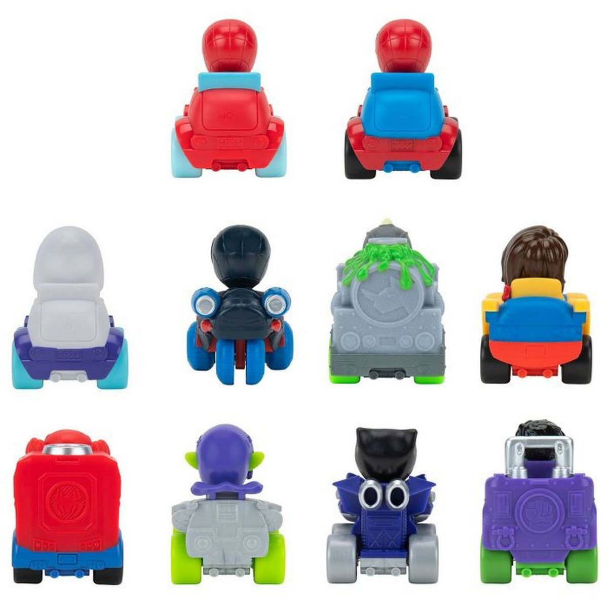 JAZWARES Spidey et ses incroyables amis mini-véhicule 10 pièces