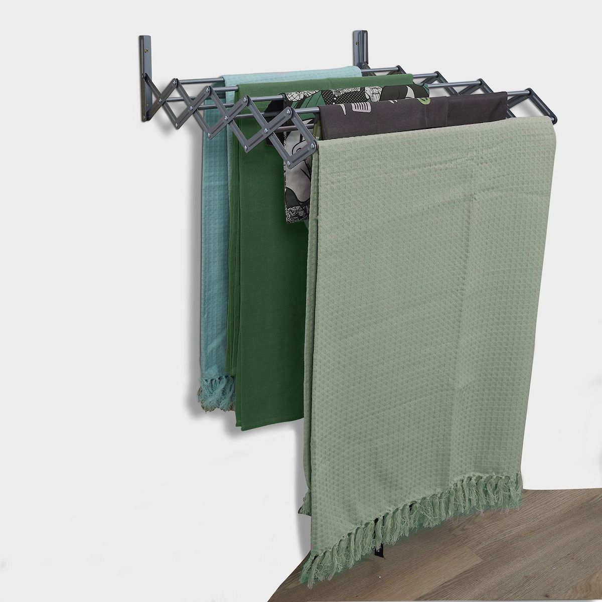 TOILINUX Etendoir mural en accordéon