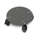 CENTRALE BRICO Roule plante disgn anthracite - 40 cm - Acier époxy