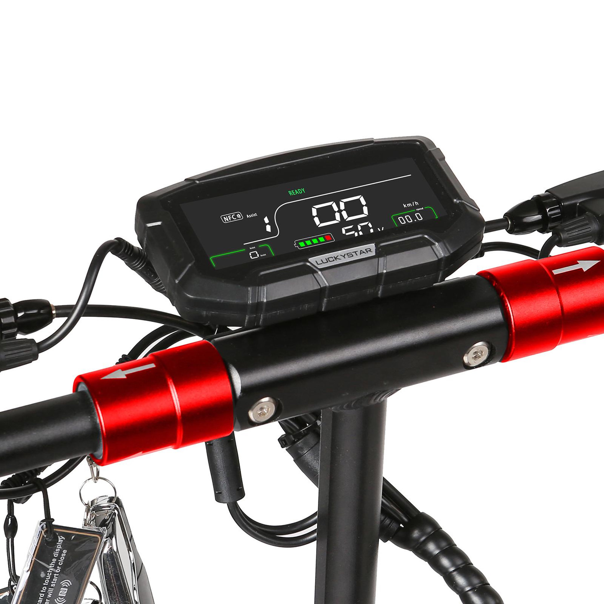 Voir la diapositive 4 : SUNNIGOO Trottinette électrique sunnigoo n3lmax, batterie 48 v 15 ah, nfc, selle amovible, noire