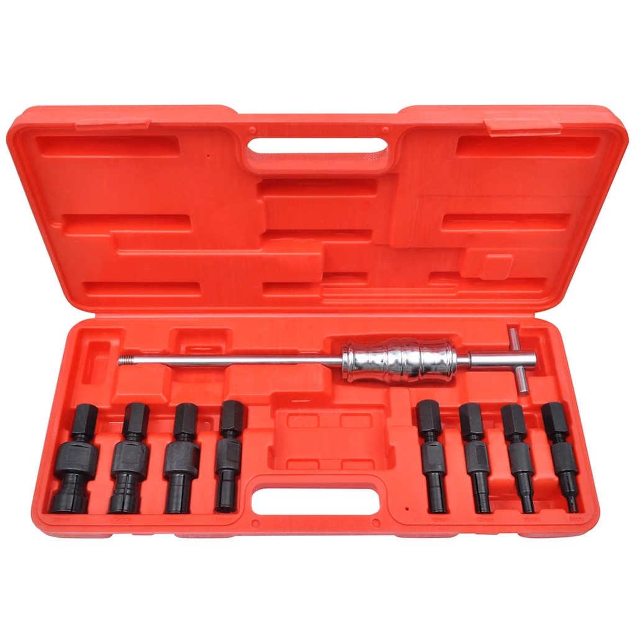 Voir la diapositive 3 : VIDAXL Ensemble d'outils d'extraction de palier a trou borgne 9 pcs