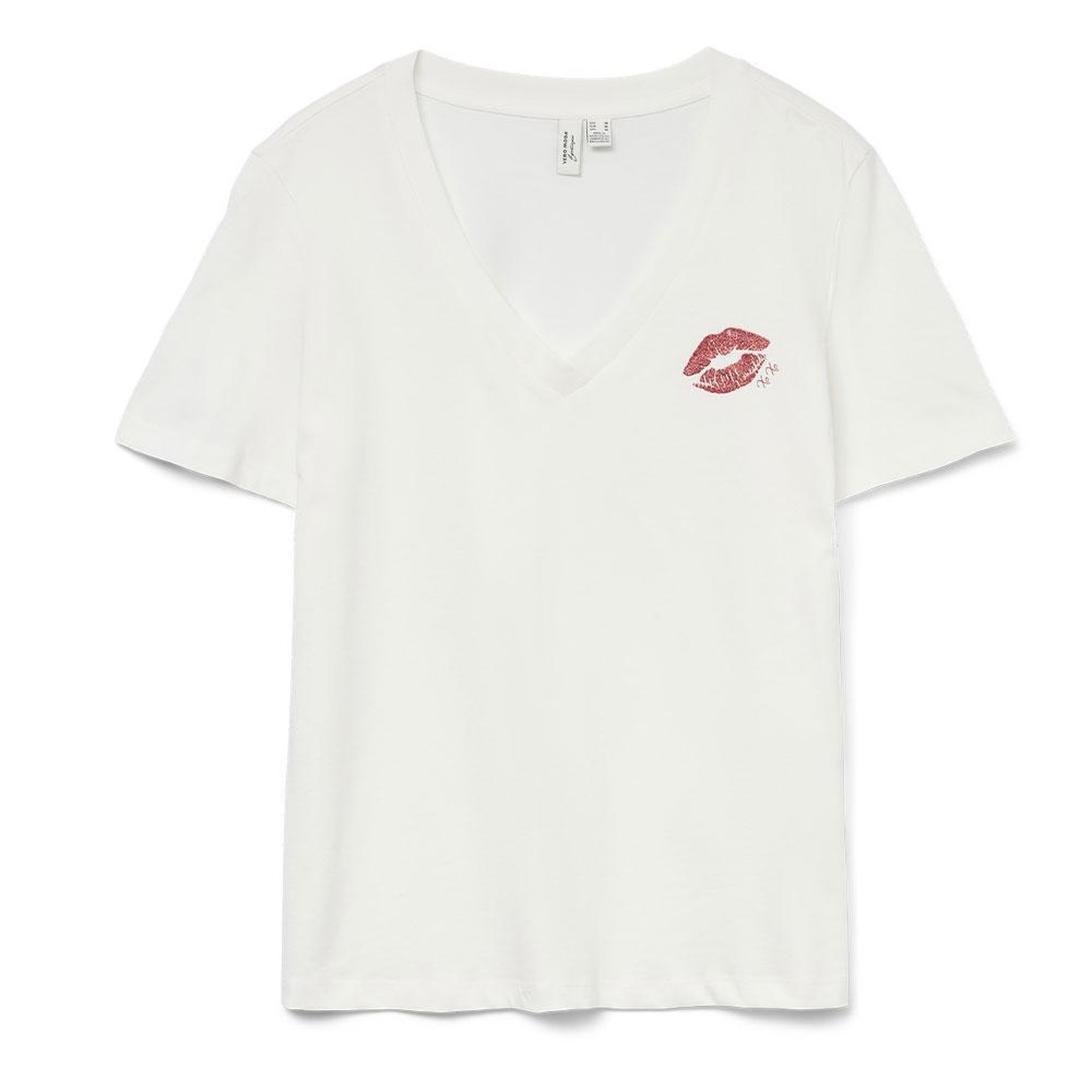 Voir la diapositive 4 : Vero Moda T-Shirt Blanc Femme Vero Moda Feyola