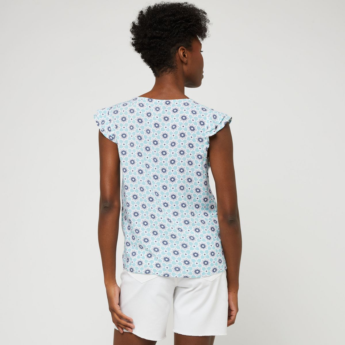 INEXTENSO Chemise bleu femme