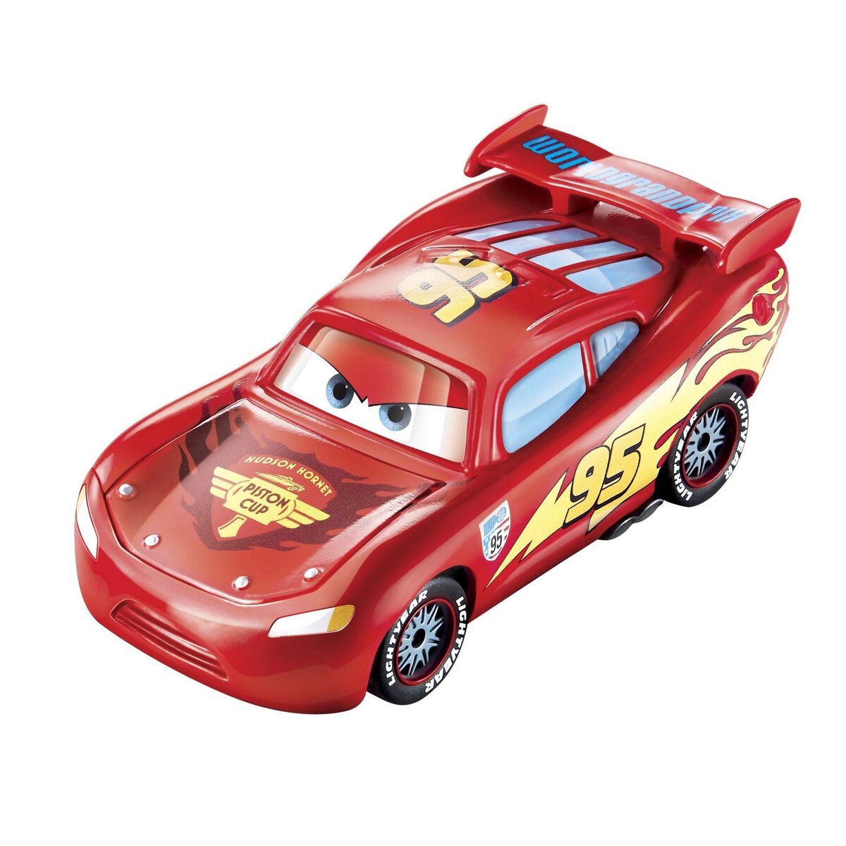 MATTEL Voiture Color Changers Flash Mc Queen WGP rouge - Cars