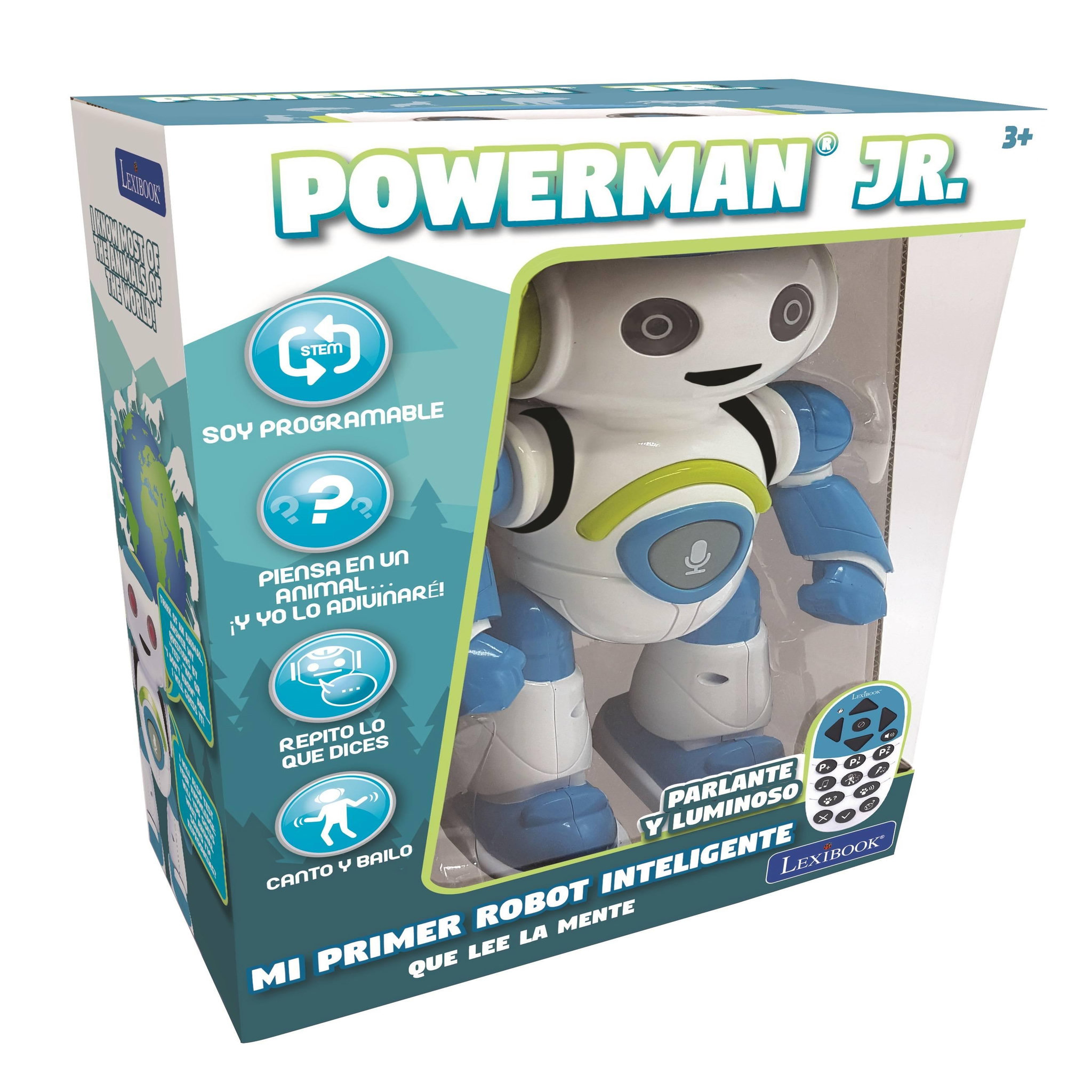 Voir la diapositive 3 : Lexibook POWERMAN MASTER Robot Programmable (Espagnol)