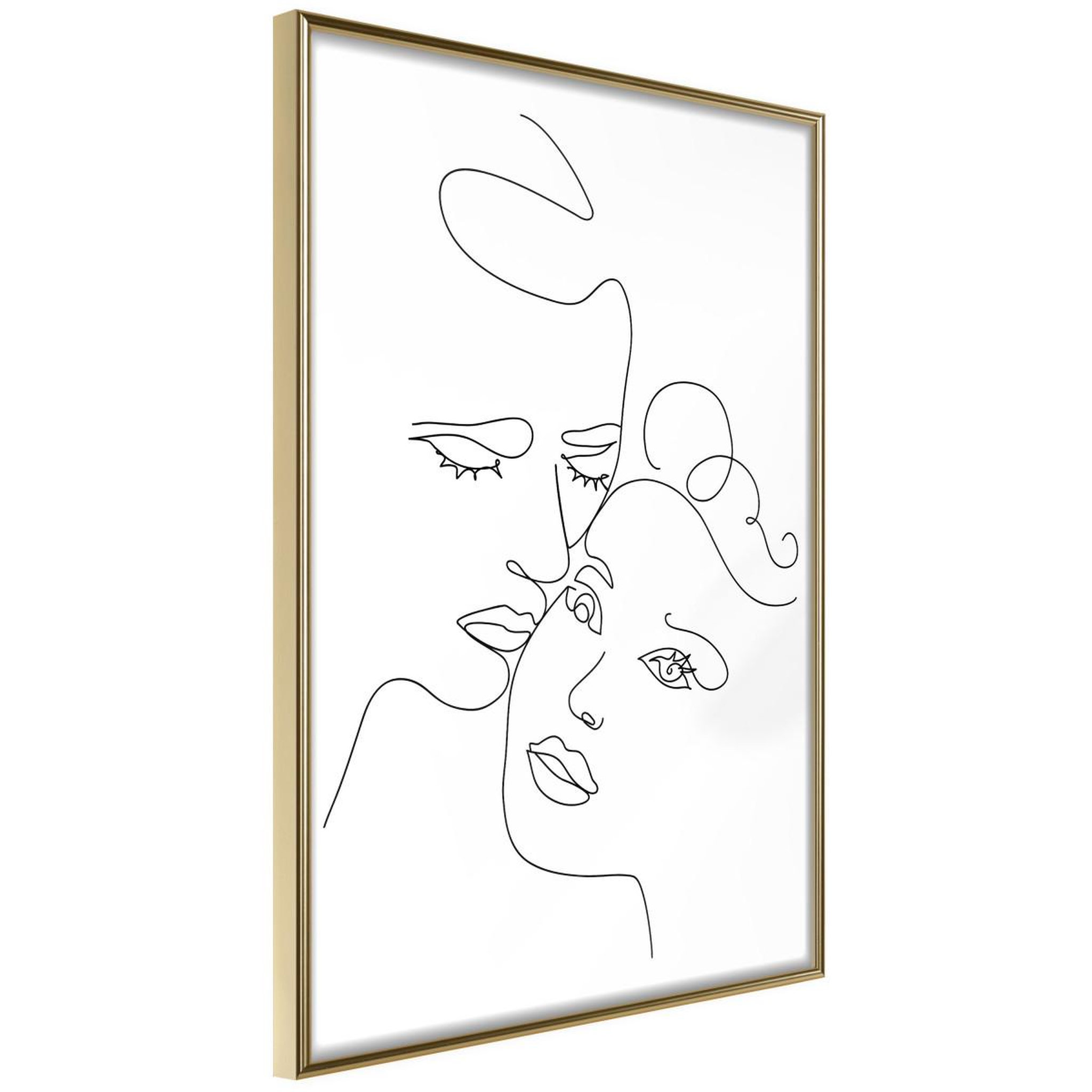 Voir la diapositive 1 : Paris Prix Affiche murale encadrée  soulmates