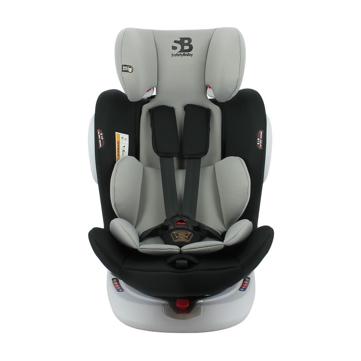 NANIA Siège auto isofix et pivotant groupe 0/1/2/3 SEATY - Safety Baby