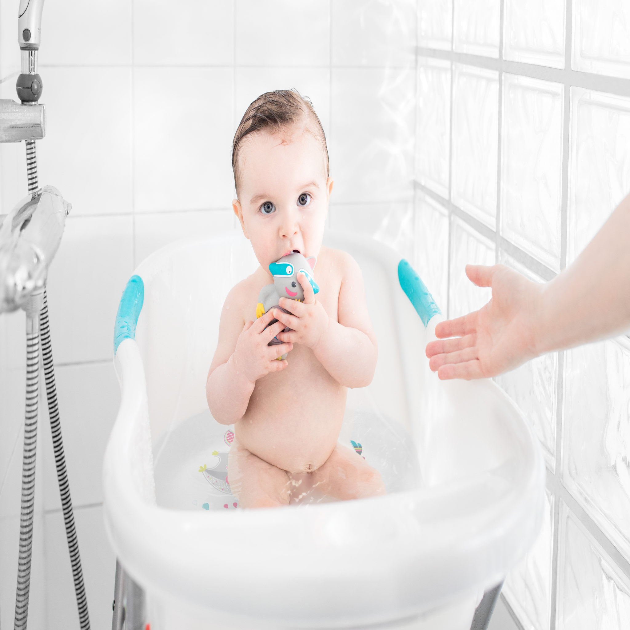 Voir la diapositive 2 : BADABULLE Thermomètre de bain