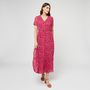 Voir la diapositive 1 : INEXTENSO Robe rose fantaisie femme