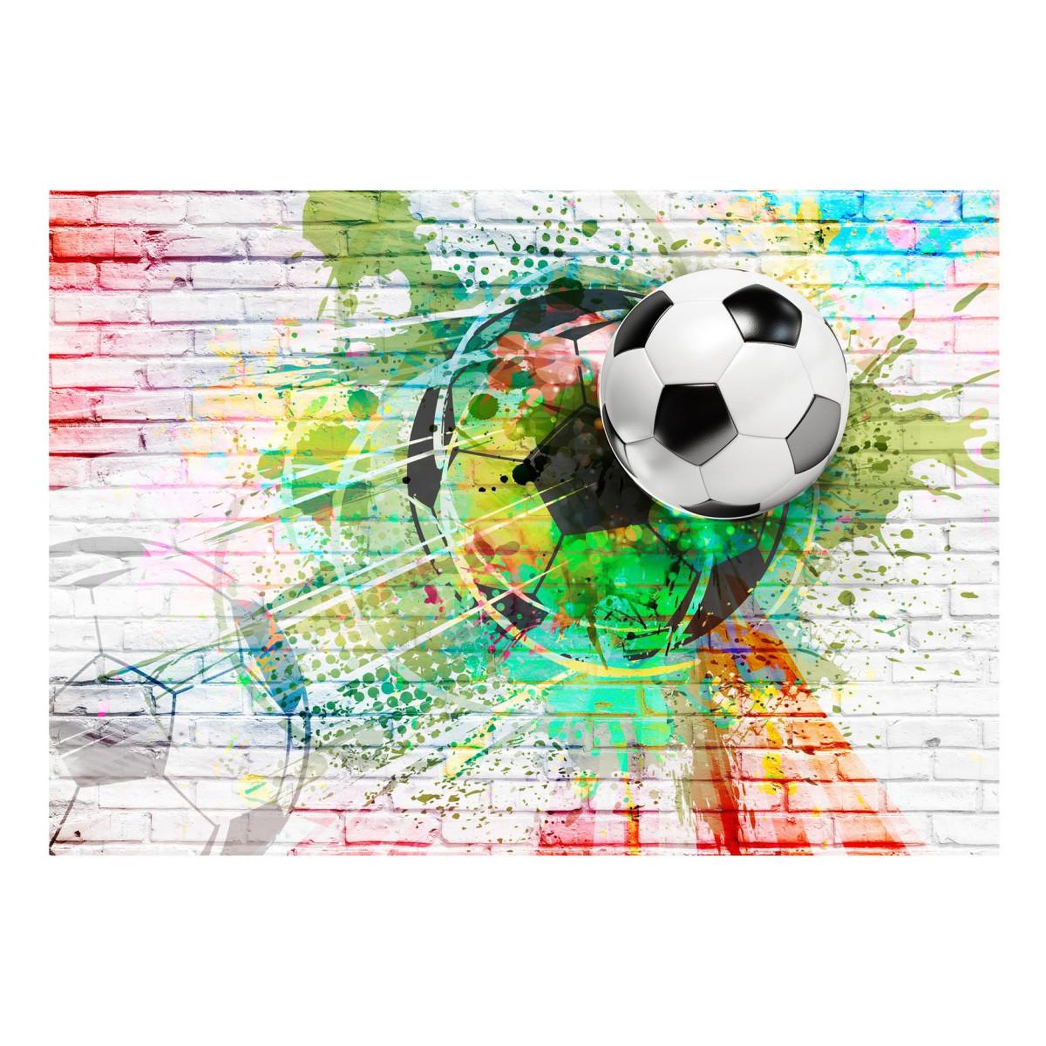 Voir la diapositive 2 : Paris Prix Papier Peint  Colourful Sport