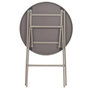 Voir la diapositive 3 : Paris Prix Table de Jardin Pliable  Elba  71cm Beige
