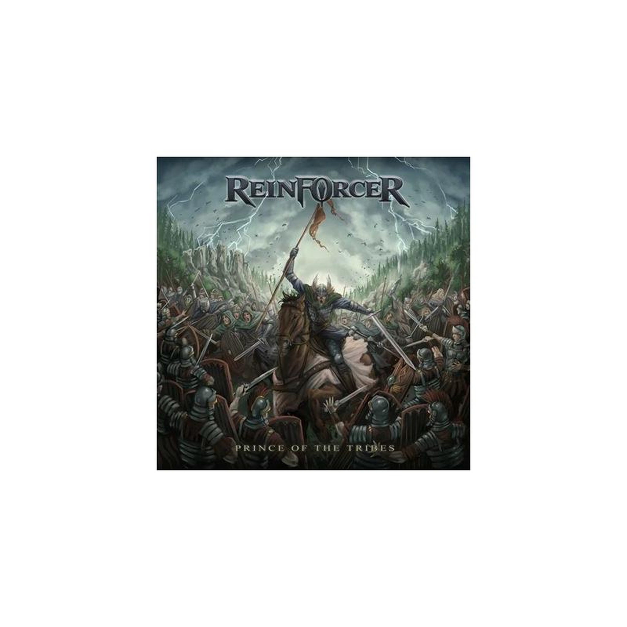 Album cd prince of the tribes de reinforcer, rock métal/fusion international