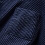 VIDAXL Jupe a poches en velours cotele pour enfants bleu marine 104