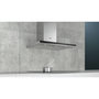 Voir la diapositive 4 : Siemens Hotte décorative murale 90cm 55db 718m3/h inox - lc97bhp50